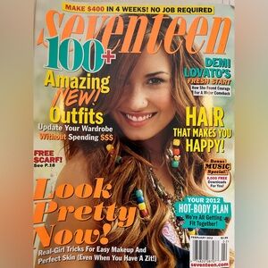 Seventeen Magazine Demi Lovato  Cover 2010s
